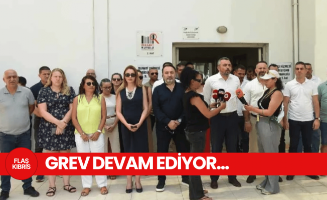 KTAMS, KAMUSEN ve KAMU-İŞ’in Resmi Kabz Memurluğu ve Mukayyitlik Dairesi’ndeki grevi devam ediyor