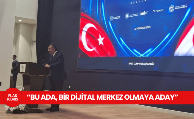 Yılmaz: Bu ada, bir dijital merkez olmaya aday