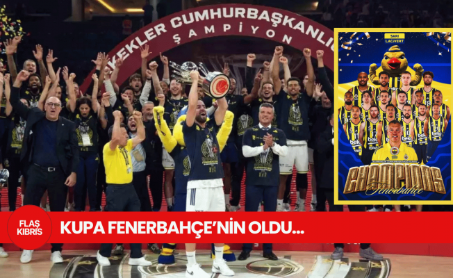 38. Erkekler Cumhurbaşkanlığı Kupası’nda şampiyon Fenerbahçe Beko