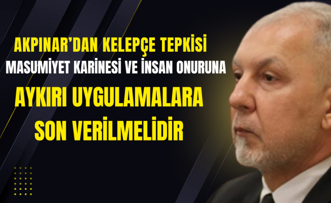 Akpınar’dan Yazılı Açıklama
