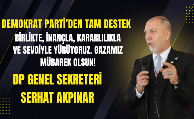 Bizler milli birlik ve beraberliğin yanındayız