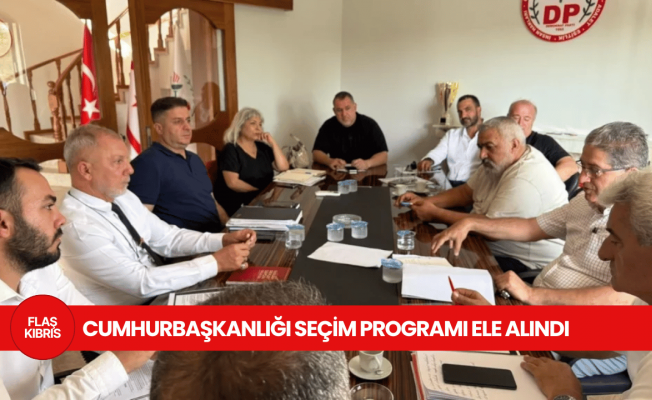DP’de ilçe başkanları toplandı