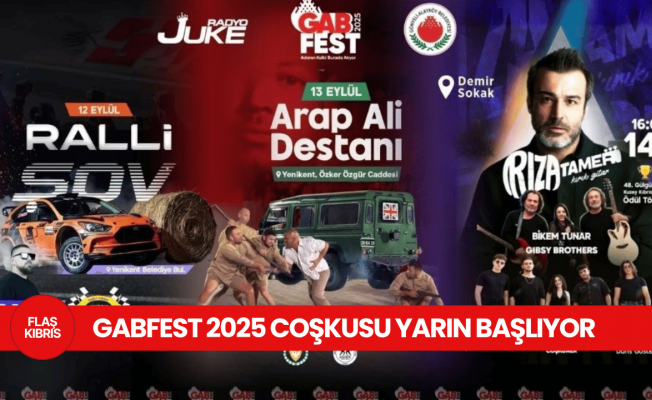 GABFEST 2025’te ralli, tiyatro ve müzik coşkusu