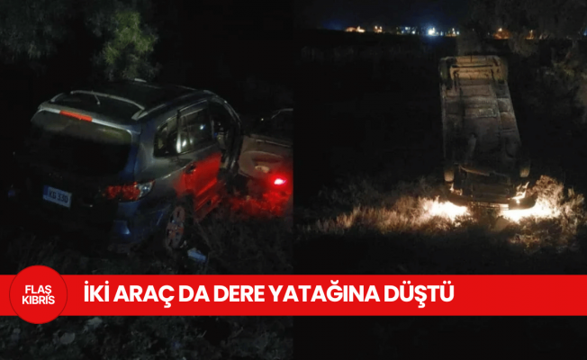 Gazimağusa-İskele ana yolunda kaza