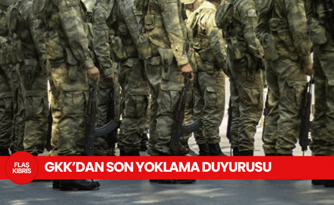 GKK’dan yedek subay adaylarına son yoklama duyurusu