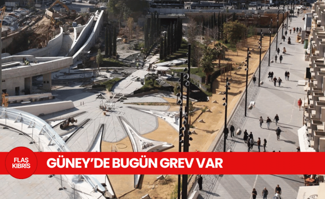 Güney Kıbrıs’ta örgütlü bütün sendikalar 11.00-14.00 saatleri arasında greve gidiyor