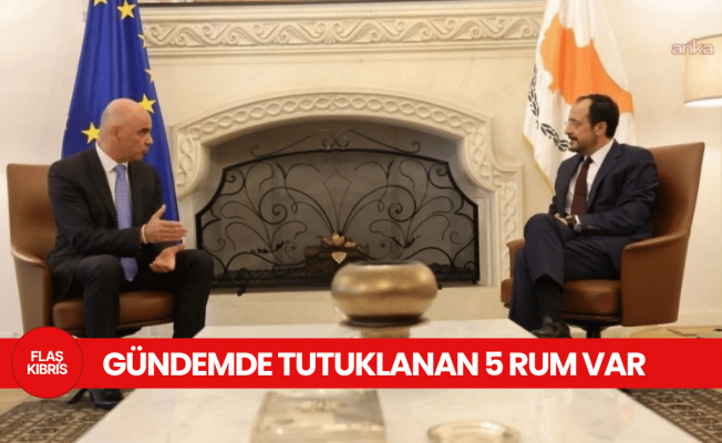 Hristodulidis, Kuzey’de tutuklanan 5 Kıbrıslı Rum’u Avrupa Konseyi Genel Sekreteri ile görüştü