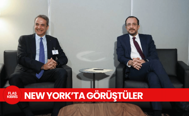Hristodulidis, New York’ta Miçotakis ile görüştü