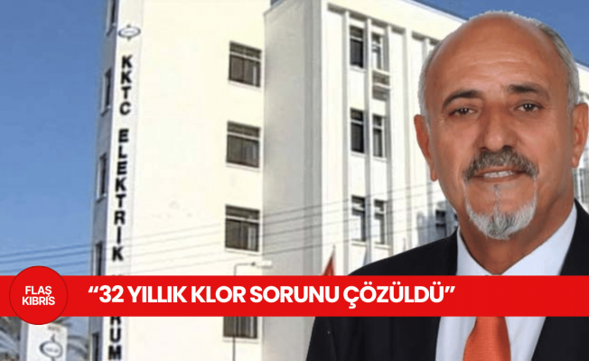 KIBTEK Yönetim Kurulu Başkanı Uzun: 32 yıllık klor sorunu çözüldü KIBTEK Yönetim Kurulu Başkanı Uzun: 32 yıllık klor sorunu çözüldü