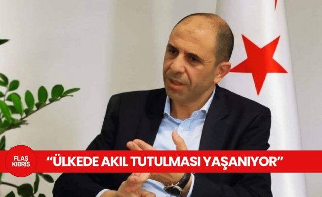 Özersay: “Cumhurbaşkanlığı seçimi nedeniyle tam bir akıl tutulması yaşanıyor”