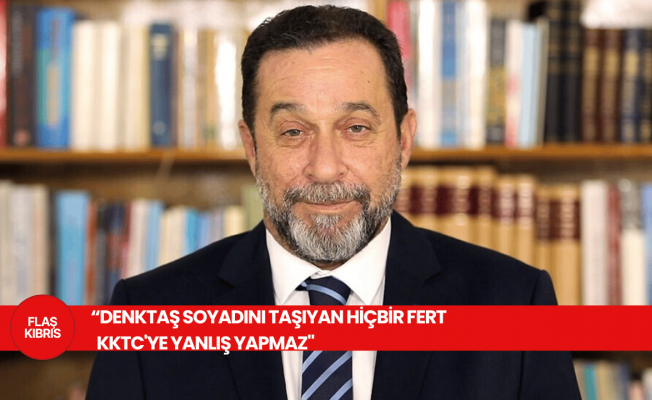 Serdar Denktaş: Kimse bana milliyetçilik dersi vermeye kalkmasın!