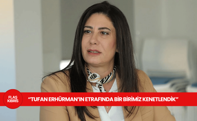 Sıla Usar İncirli: Cumhurbaşkanı adayımız Tufan Erhürman’ın etrafında bir birimize kenetlendik
