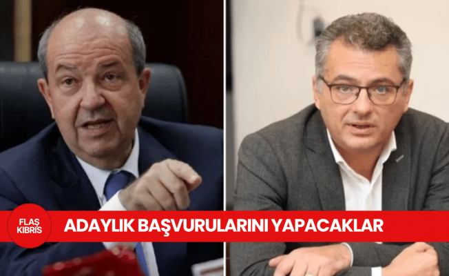 Tatar ve Erhürman bugün adaylık başvurularını yapacak