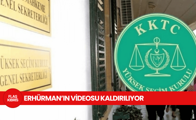 YSK, Erhürman’ın videosunu kaldırıyor!