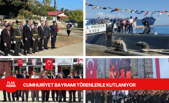 29 Ekim Cumhuriyet Bayramı törenlerle kutlanıyor 29 Ekim Cumhuriyet Bayramı törenlerle kutlanıyor