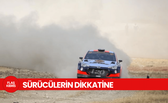 Boğazköy St. Hilarion yolu ralli nedeniyle cumartesi günü trafiğe kapatılacak