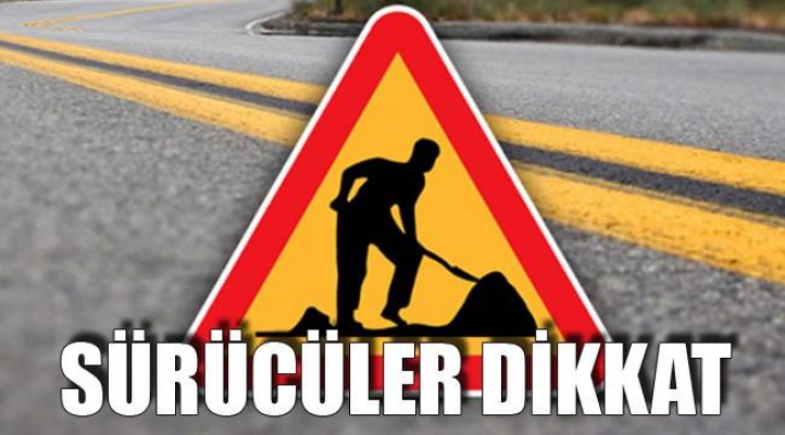 Dağ Yolu’nun bazı kesimlerinde yol çalışması