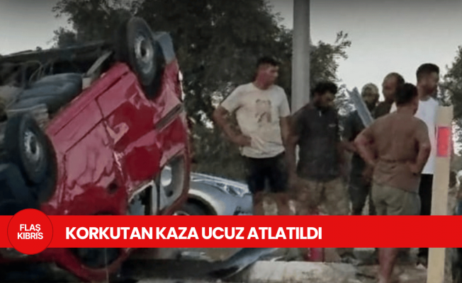 Dörtyol kavşağında kaza…