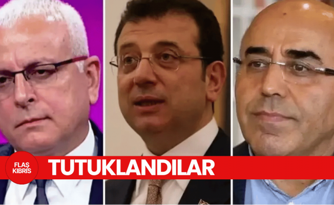 Ekrem İmamoğlu Merdan Yanardağ ve Necati Özkan tutuklandı Ekrem İmamoğlu Merdan Yanardağ ve Necati Özkan tutuklandı
