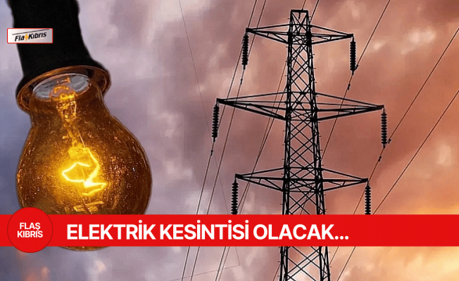 Elektrik kesintisi var Elektrik kesintisi var