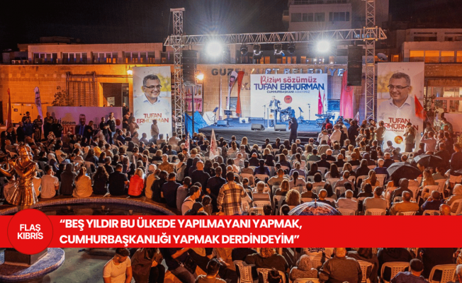 Erhürman: Bomboş geçen beş seneden sonra taş yağsa yine sokaktayız, taş yağsa yine sandıktayız!