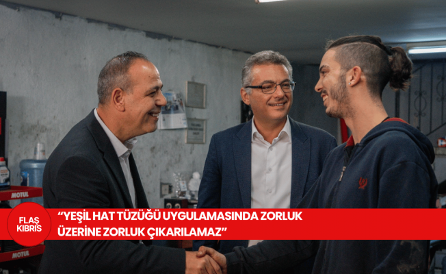 Erhürman Lefkoşa Sanayi Bölesini ziyaret etti: