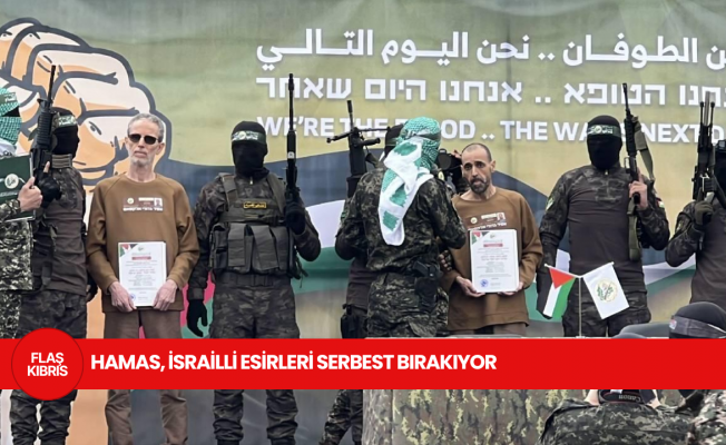 Hamas, İsrailli esirleri serbest bırakıyor