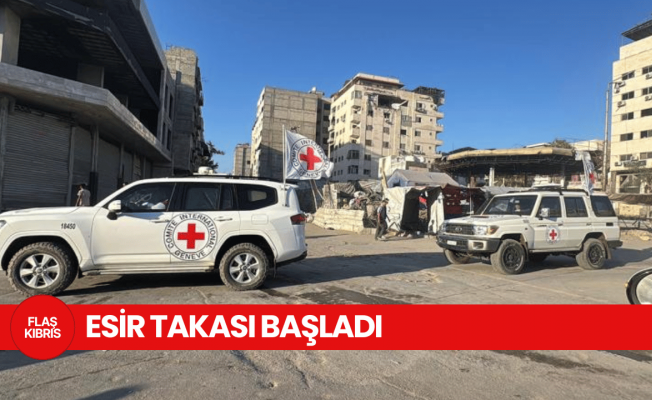 İsrail ve Gazze'de esir takası başladı