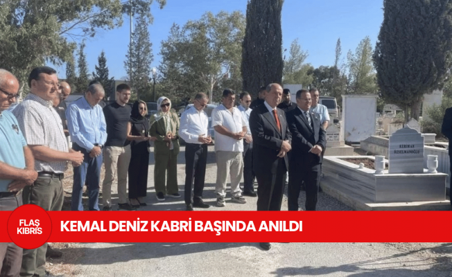 Kemal Deniz, 25’inci ölüm yıl dönümünde kabri başında anıldı