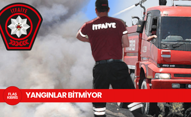 Koruçam ve Girne’de yangın