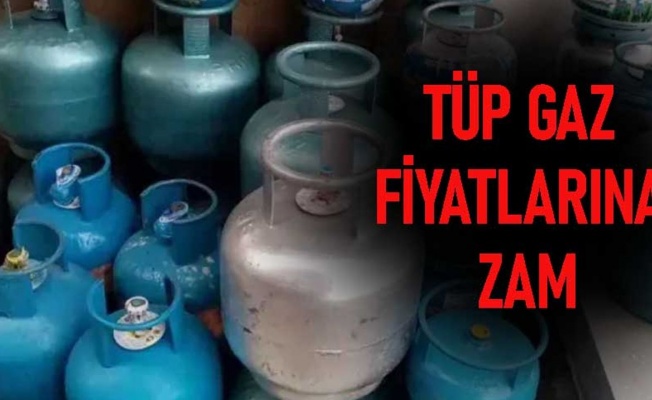 Tüp gaz fiyatlarına artış: 10 kiloluk tüp 555 TL Tüp gaz fiyatlarına artış: 10 kiloluk tüp 555 TL