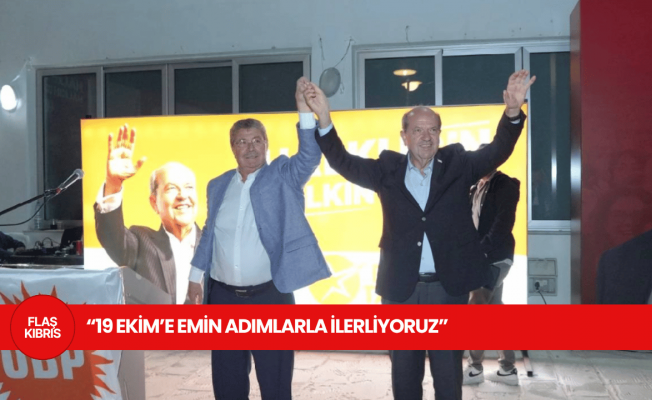 Üstel: 19 Ekim’e emin adımlarla ilerliyoruz