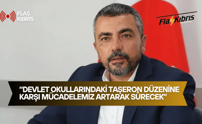 Ahmet Serdaroğlu: Cumero İnşaat’ın devlet okullarındaki uygulamalarına karşı mücadeleyi sürdüreceğiz