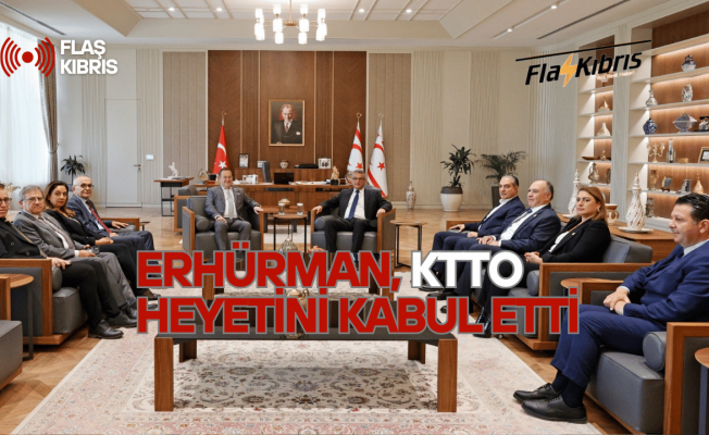 Cumhurbaşkanı Tufan Erhürman, Kıbrıs Türk Ticaret Odası heyetini kabul etti