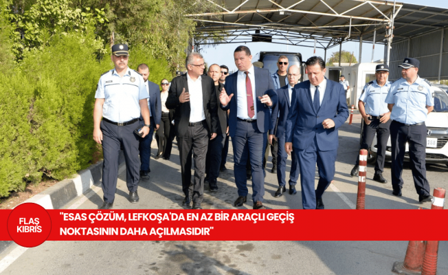 Cumhurbaşkanı Tufan Erhürman, Metehan'daki yoğunluğu yerinde inceledi 