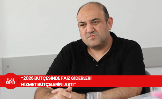 Devrim Barçın: 2026 bütçesinin faiz giderleri, 7 bakanlığın bütçesini geçti!