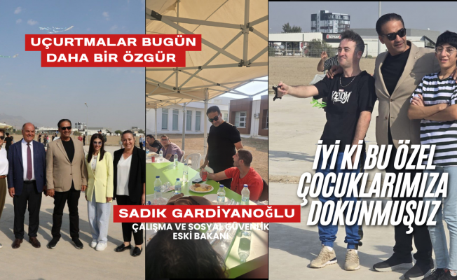 Engelsiz Yaşam Evi'nde uçurtma şenliği