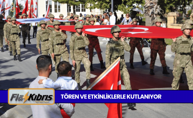 KKTC'nin 42'nci kuruluş yıldönümü, tören ve etkinliklerle kutlanıyor