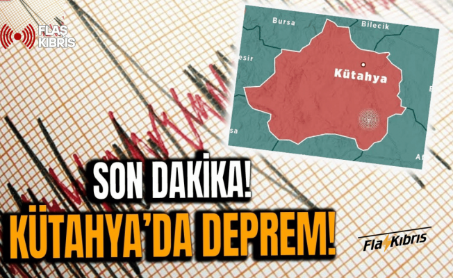 Kütahya'da 4 büyüklüğünde deprem