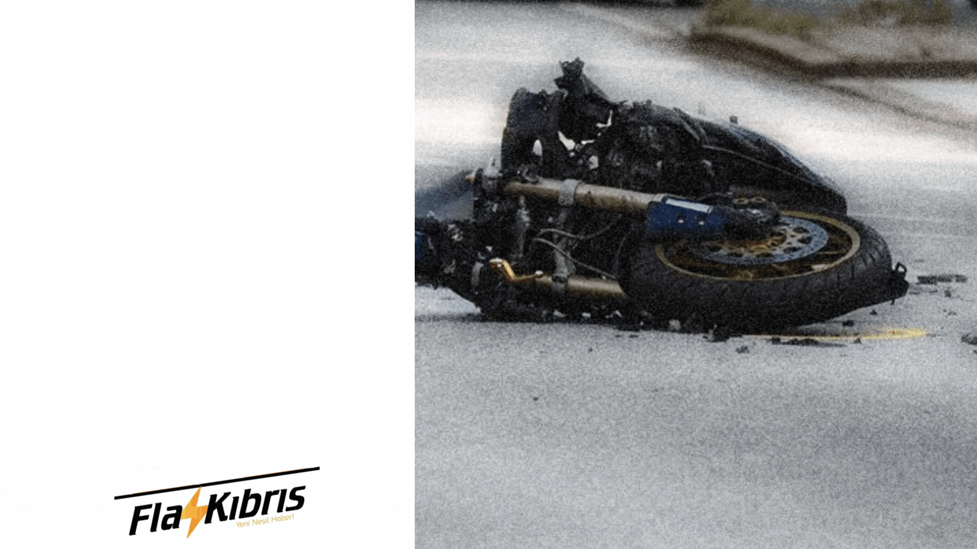 Motosiklet Sürücüsü Hastaneye Kaldırıldı