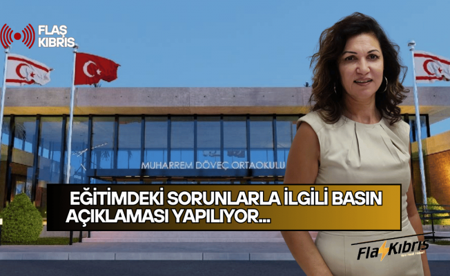 Selma Eylem: İskele Muharrem Döveç Ortaokulu’nda eğitimdeki sorunları kamuoyuna duyuracağız