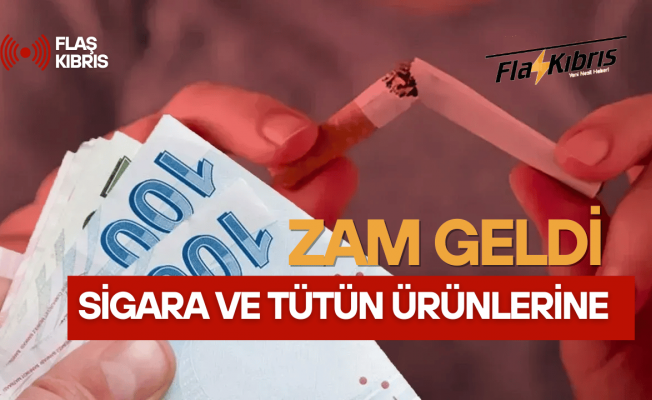 Sigara ve tütün ürünlerine 5 TL zam!