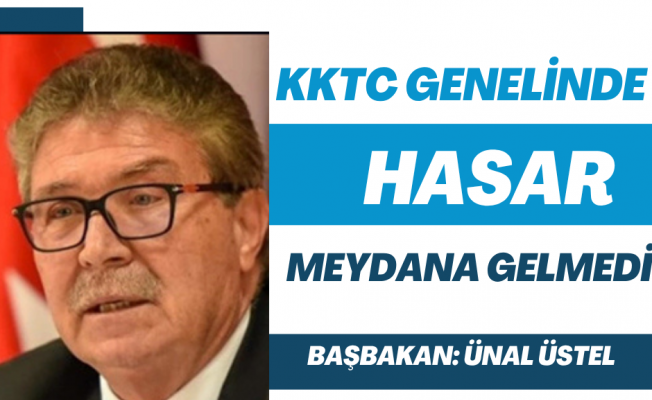 Üstel'den tüm halka geçmiş olsun mesajı