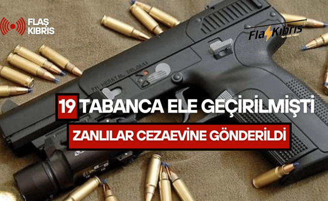 Zanlılar cezaevine gönderildi