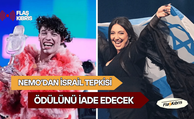 2024 Eurovision Şarkı Yarışması'nı kazanan Nemo, İsrail'in katılımına tepki olarak ödülünü iade edecek