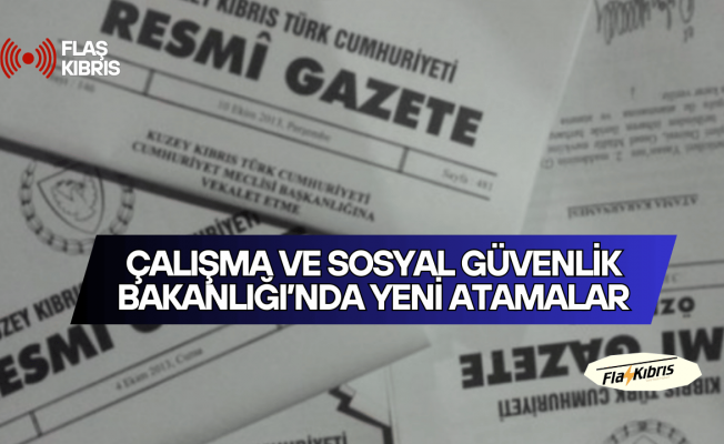 Çalışma ve Sosyal Güvenlik Bakanlığı'ndaki yeni atamalar: Derviş Bayraktar ve Emrah Güven