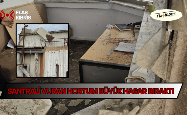 ELSEN: Hortum Santralde Önemli Hasara Yol Açtı, Çalışmalar Sürüyor....