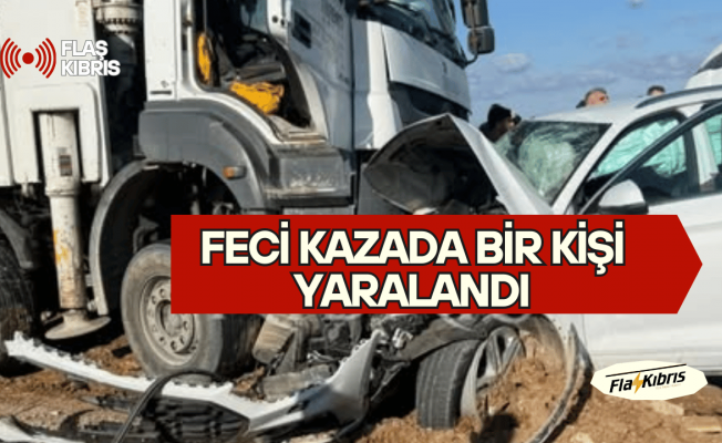 Esentepe’de Feci Kaza: Otomobil ile Beton Mikseri Kafa Kafaya Çarpıştı