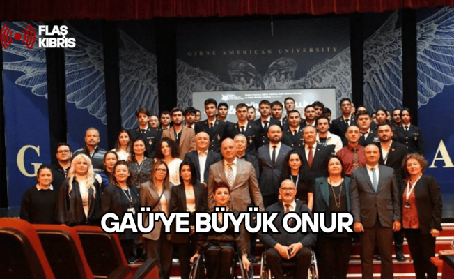Girne Amerikan Üniversitesi’nden Uluslararası Onur