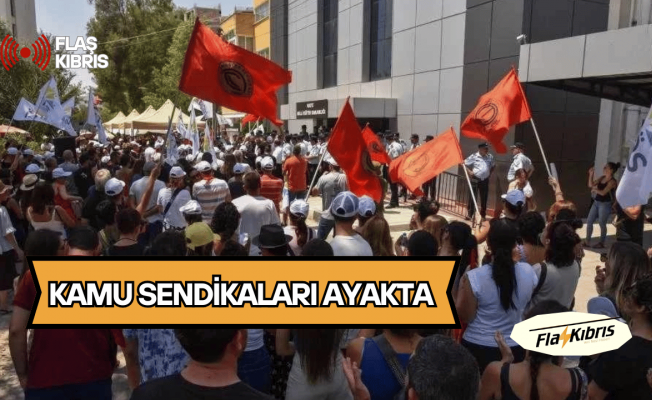 Kamuda yetkili 5 sendika bugün Maliye Bakanlığı önünde eyleme gidiyor!